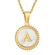 (With Chain) White Shell A