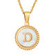 (With Chain) White Shell D Picture4