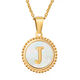(With Chain) White Shell J Picture10