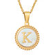 (With Chain) White Shell K Picture11