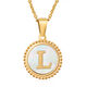 (With Chain) White Shell L Picture12