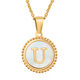 (With Chain) White Shell U Picture21