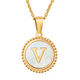 (With Chain) White Shell V Picture22