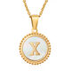 (With Chain) White Shell X Picture24