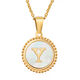 (With Chain) White Shell Y Picture25