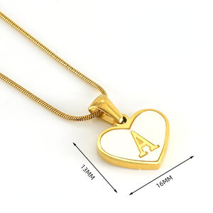1 Piece Simple Series Daily Letter Women's Pendant Necklaces h5 Picture2