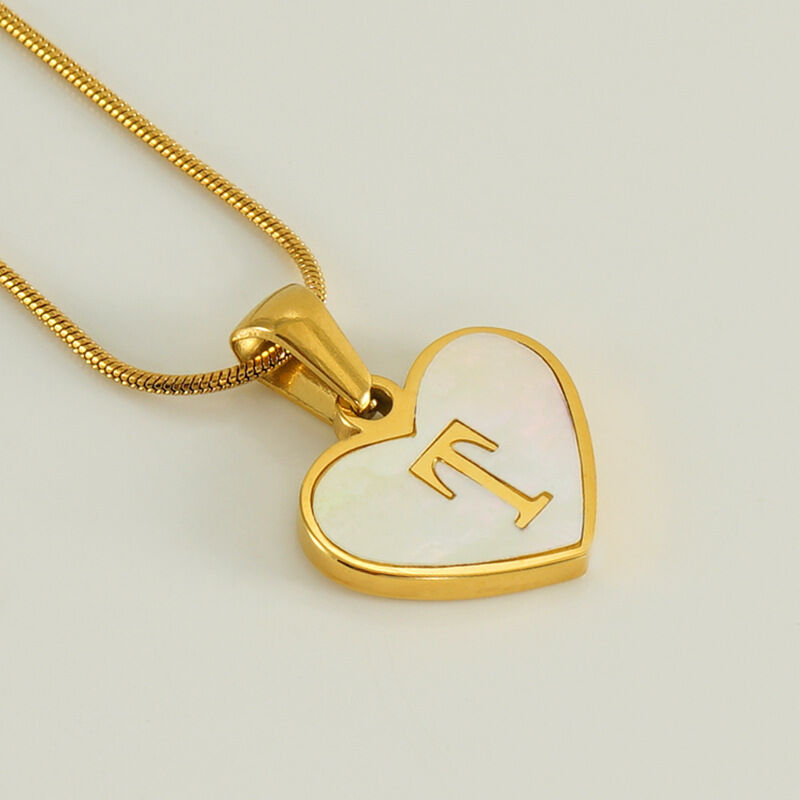 White Shell Letter T (With Chain) Picture20