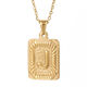 (With Chain) Gold J Picture10