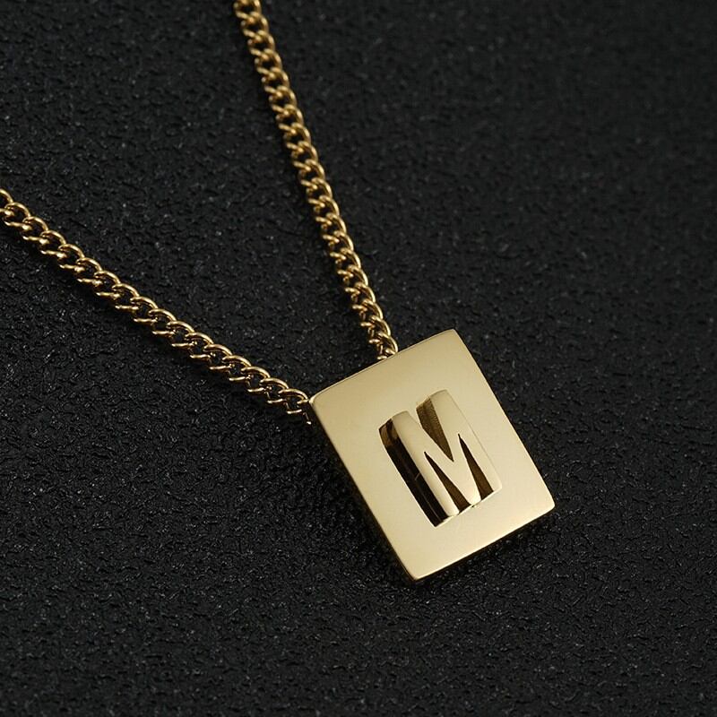 Gold M (With Chain) Picture13