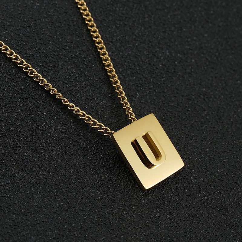 Gold U (With Chain) Picture21