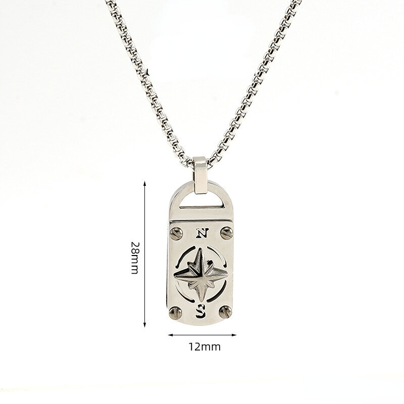 1 Pair Fashion Retro Men's Necklace