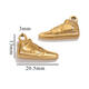 Hooked Ankle Boots-Gold Picture10