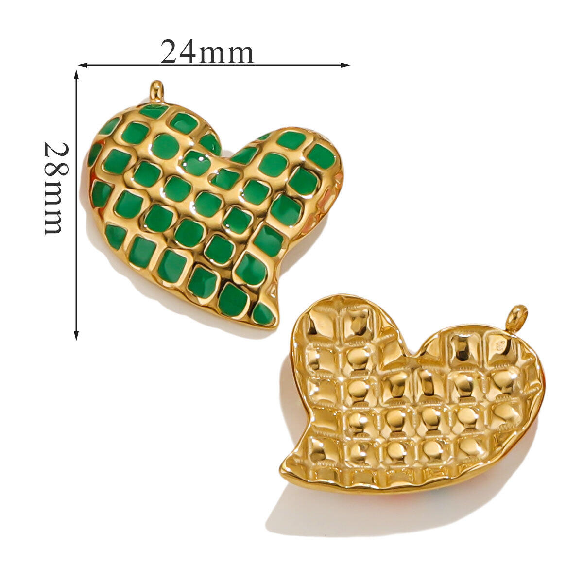 Grid Pendant - Green Picture4
