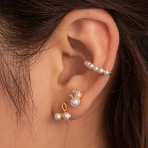 1 Piece Simple Series Simple Geometric Copper No Plating Material Zircon Women Piercing Earrings h5 Picture3