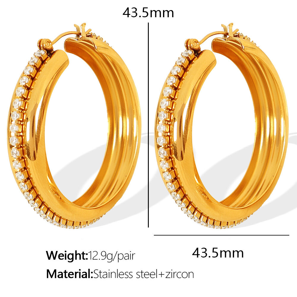 EH421 Orecchini in oro Immagine3