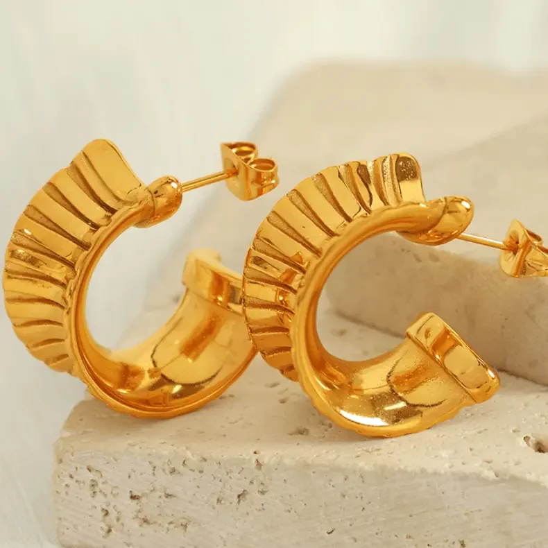 Boucles d'oreilles en or EH380 Image3