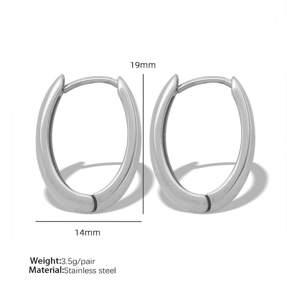 EH212 petites boucles d'oreilles en argent Image6