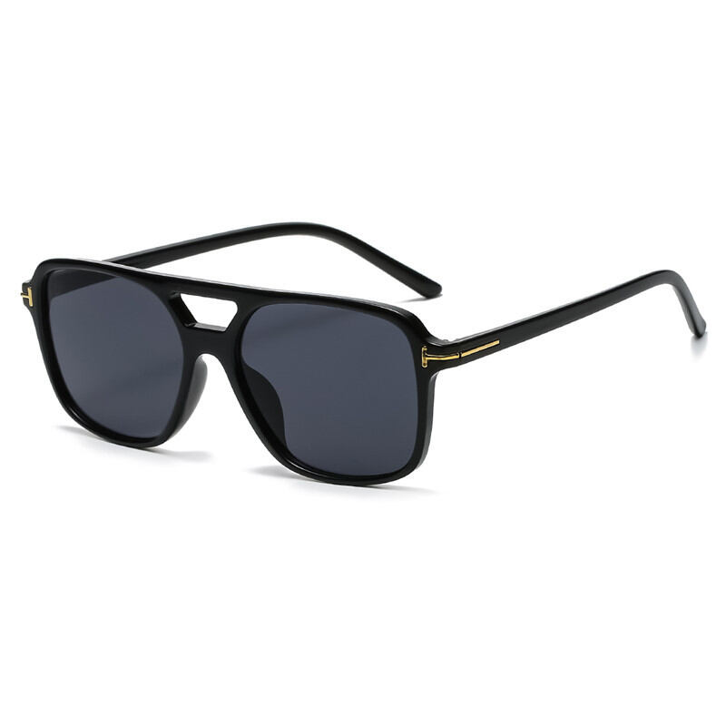 1 Pair Simple Series Daily Solid Color  Women Sunglasses h5 
