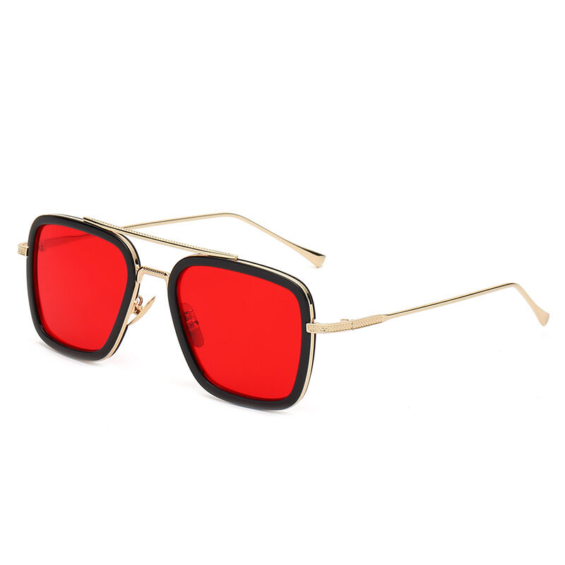 Gold Frame Black Circle Ocean Red C9/8 Picture5