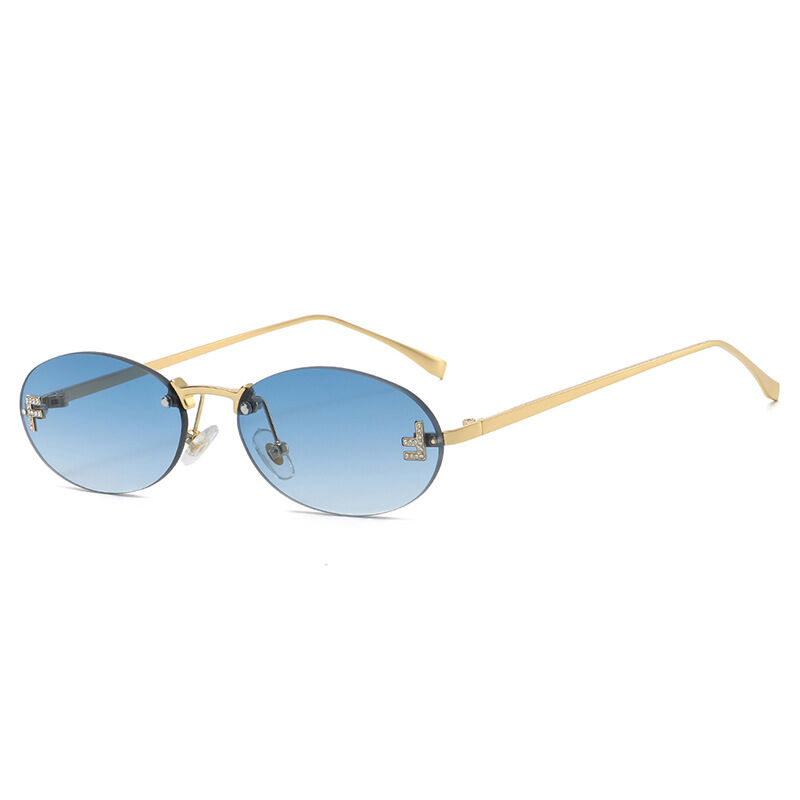 Gold Frame Gradient Dark Blue C2/8 Picture2