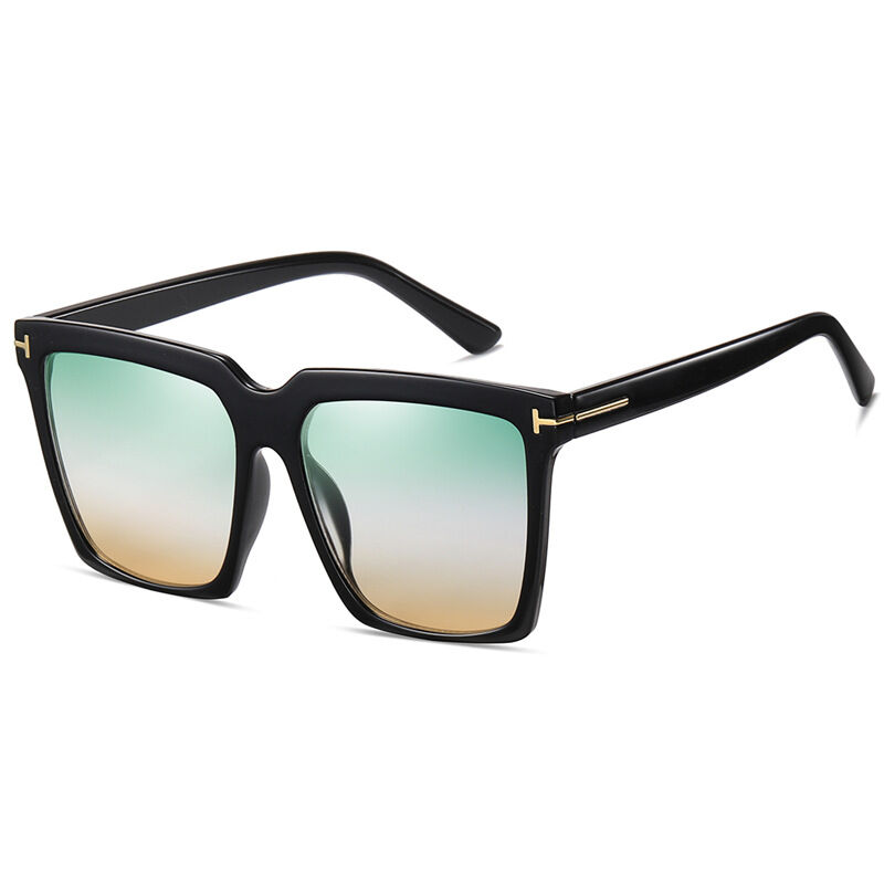 Black Frame Green And Yellow Gradient C3/8 Picture2