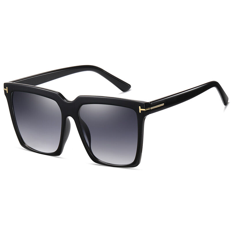Bright Black Frame Double Gray (Gradient Gray) C1/8