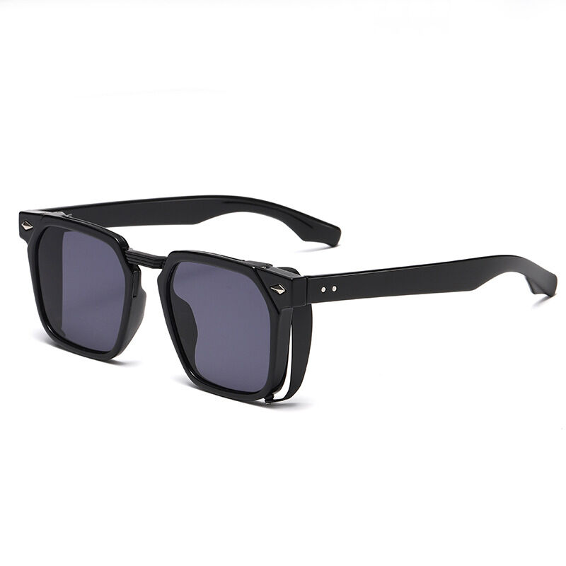 1 Pair Simple Series Daily Solid Color Plastic Women Sunglasses h5