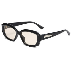 1 Pair Simple Series Daily Solid Color Plastic Women Sunglasses h5