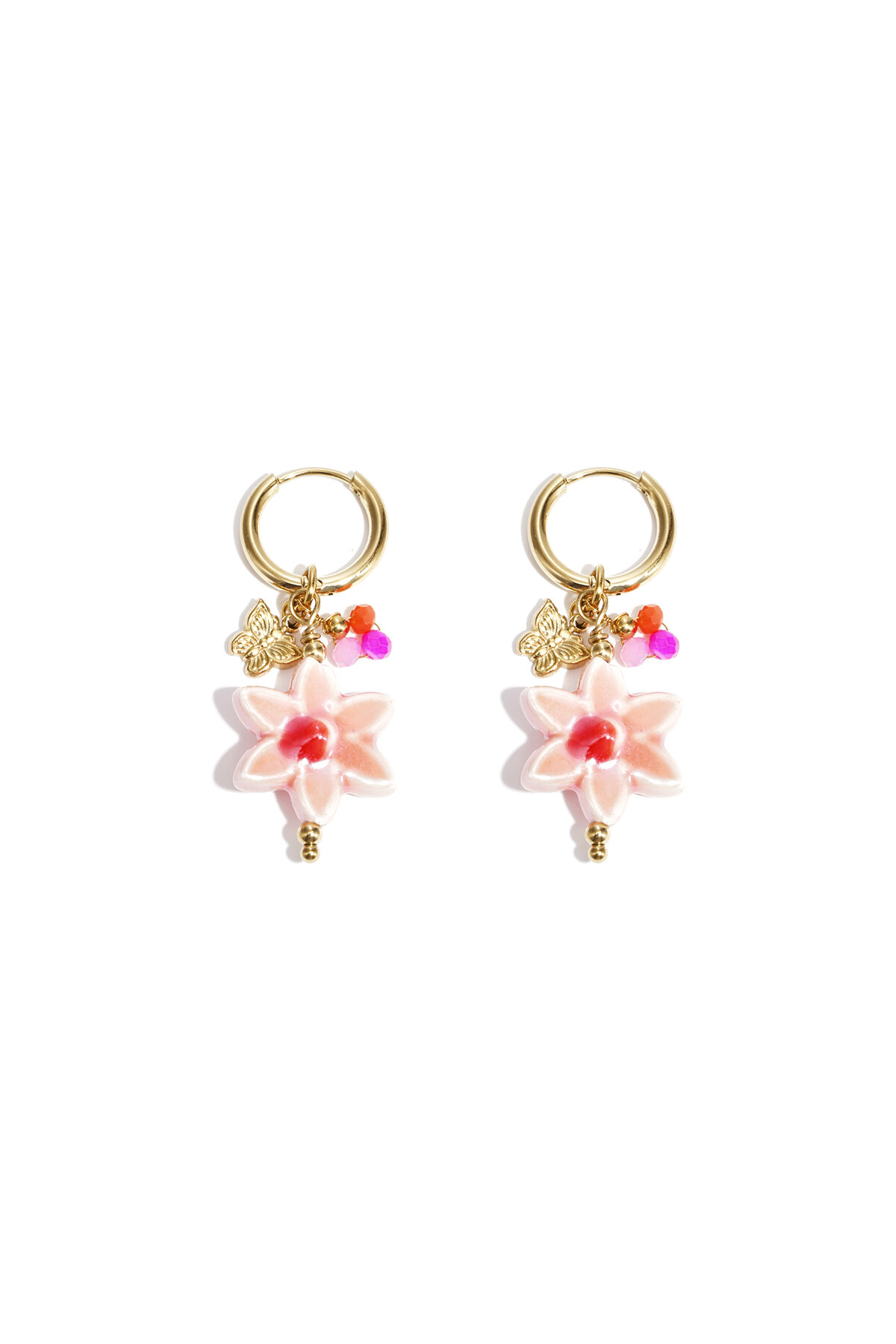 earrings magic flower