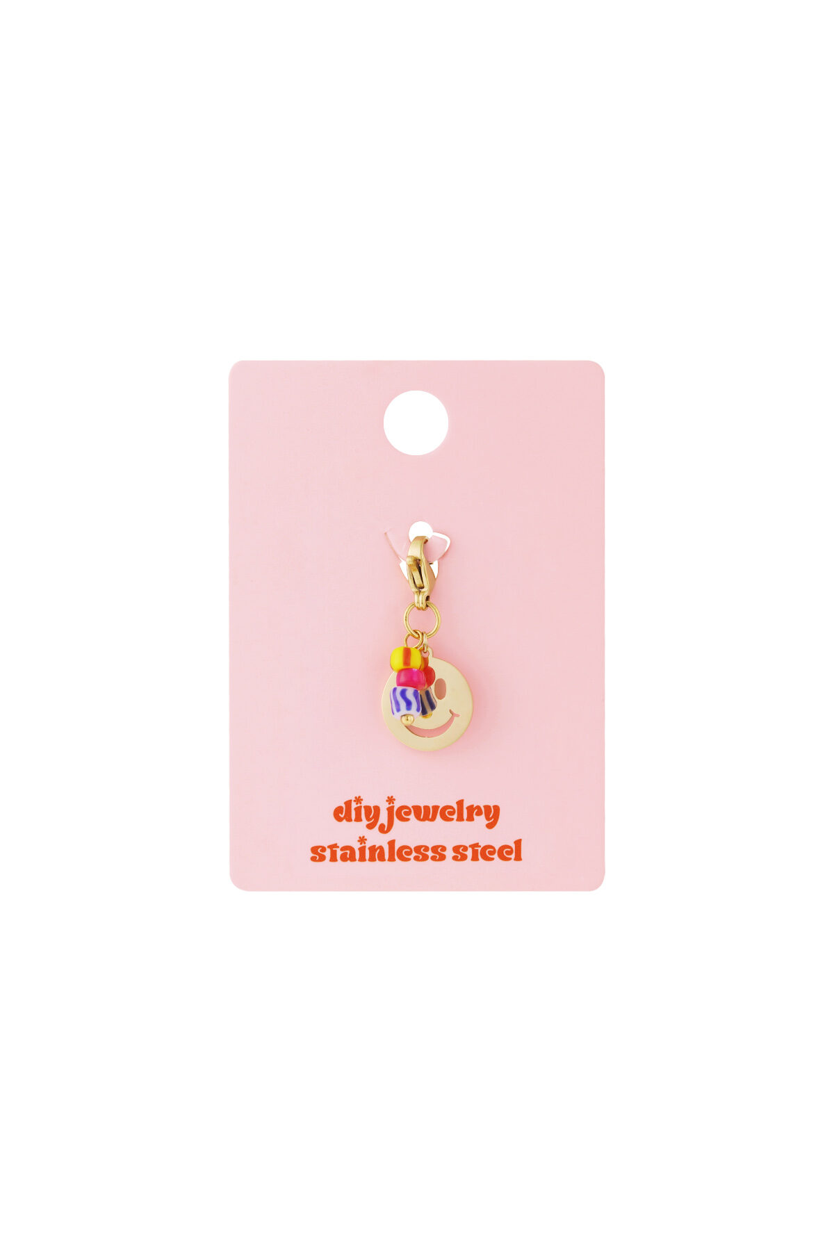 Colored smiley jewelry charm h5 Picture4