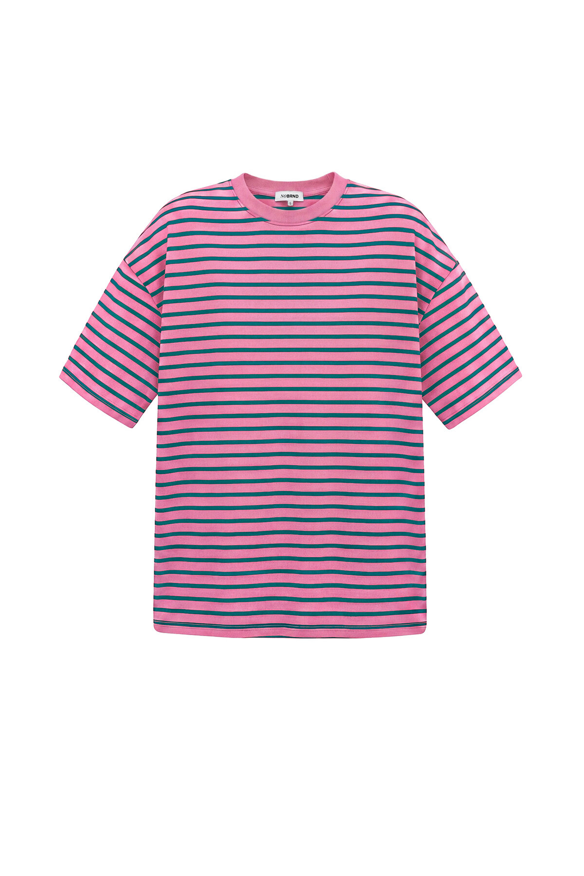 Blocked Striped Tee h5