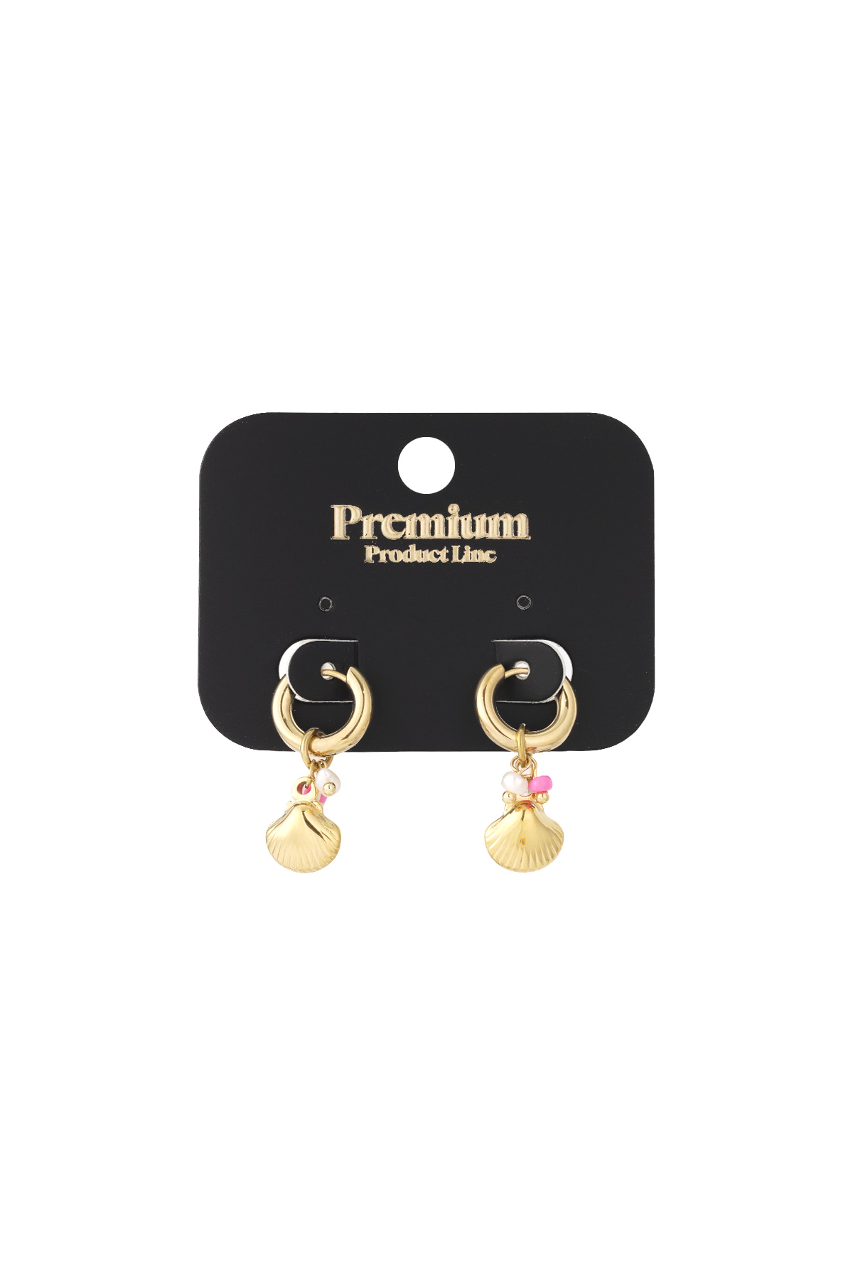 orecchini perline con conchiglia h5 Immagine2