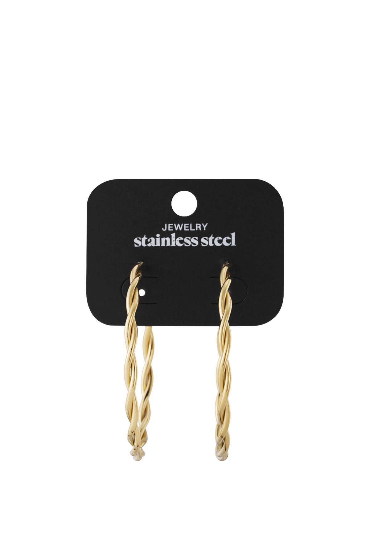 Twisted Hoop Earrings Picture4