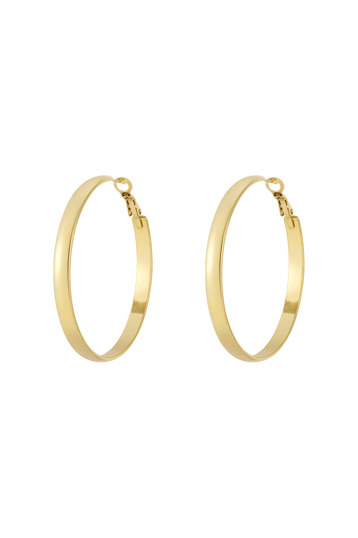 Basic Hoop earrings thick h5 