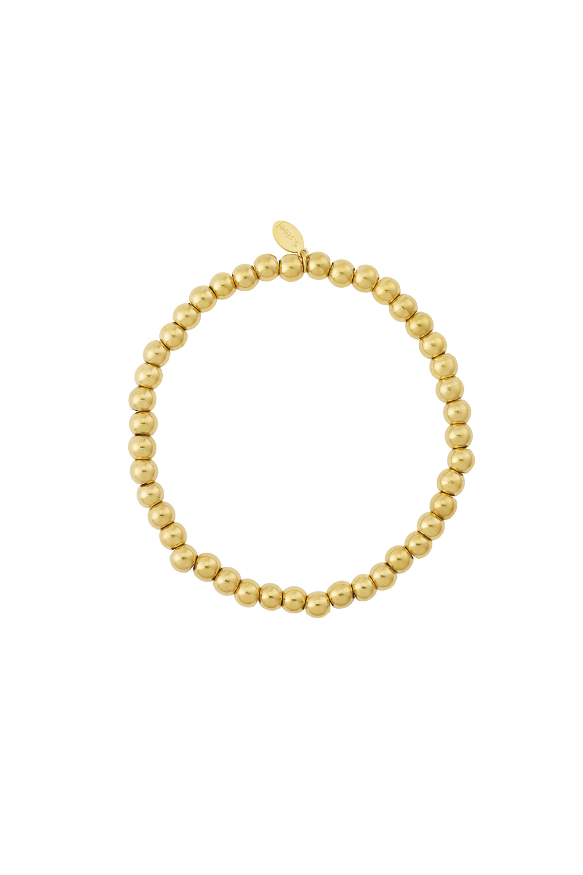 Solid bead bracelets-5mm h5 