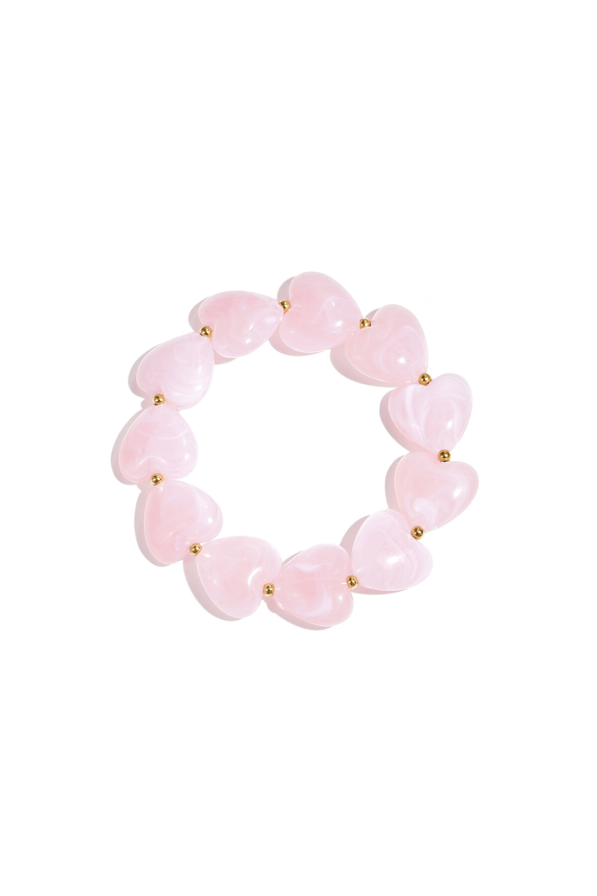 Bracelet with heart-shaped beads h5