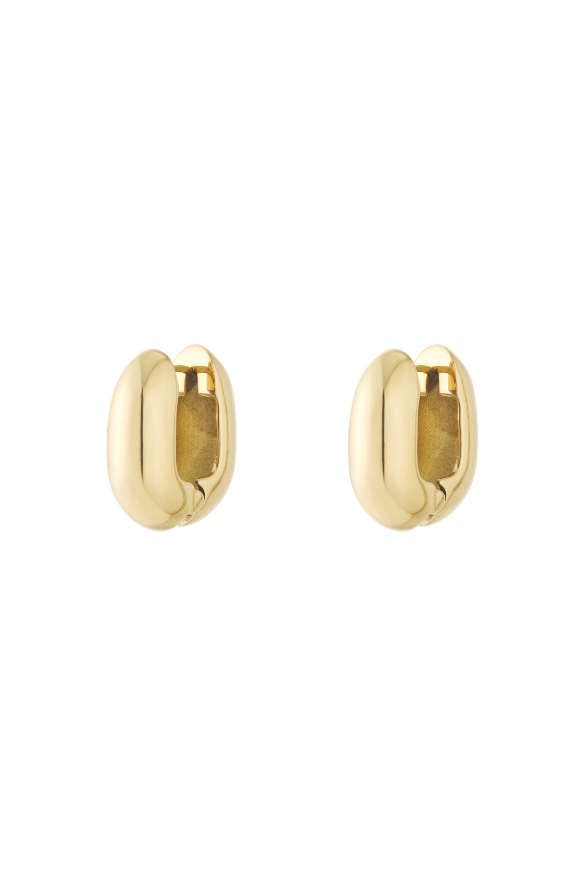   Hoop Earrings irregular shape rectangle Casual Daily Simple Series Women's jewelry 