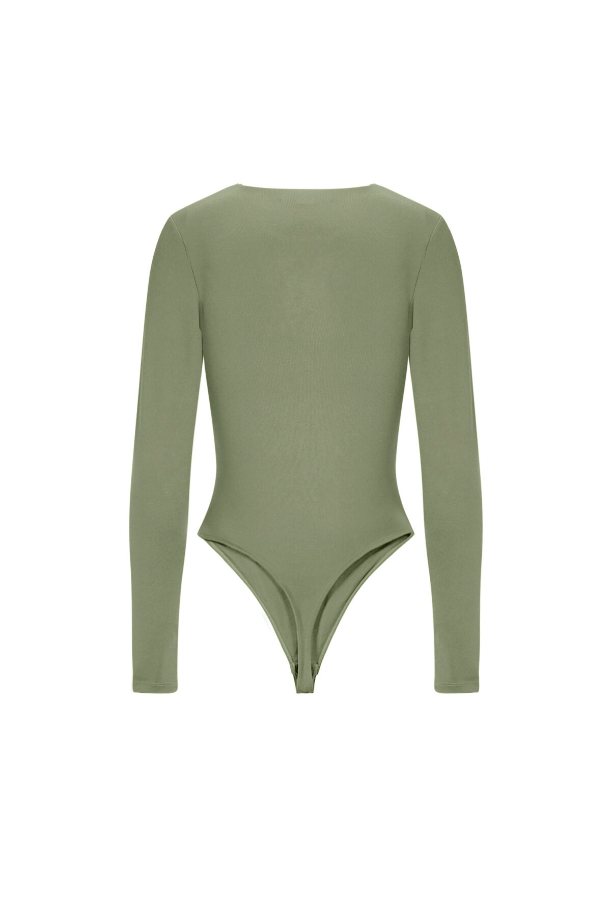 Knitted Nylon Shapewear Bodysuit Basic Solid Color h5Picture2