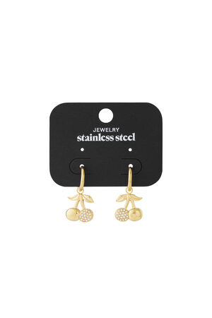 Cherry sparkle earrings h5 Picture5