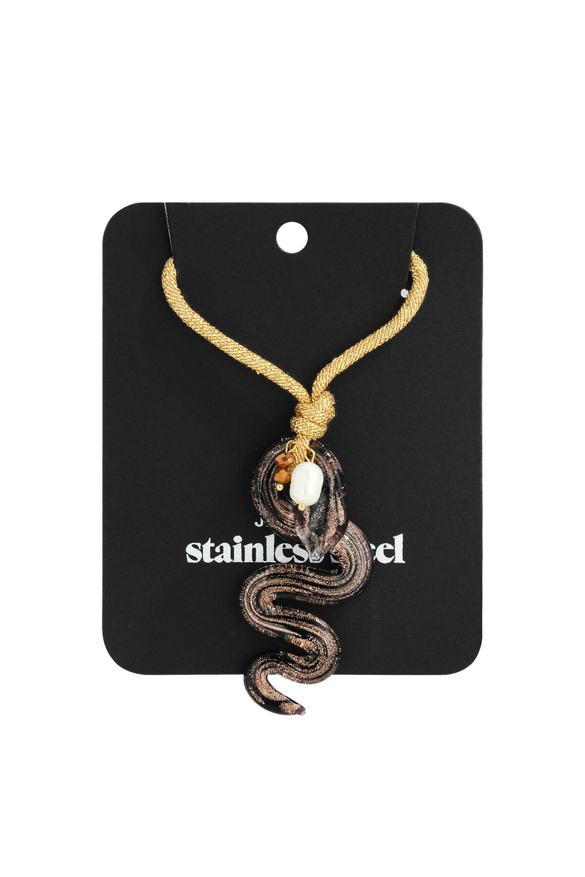 Polyester Pendant necklaces snake Casual Daily Simple Series Women's jewelry Picture5
