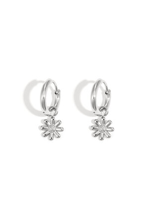 Orecchini in acciaio inossidabile Little Daisy h5