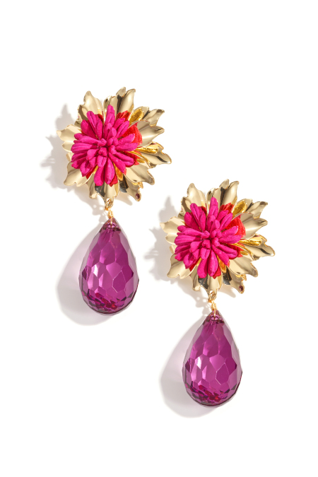 Tropfenohrringe Blume Urlaub Versammlung/Party Luxuriöse Serie Damenschmuck