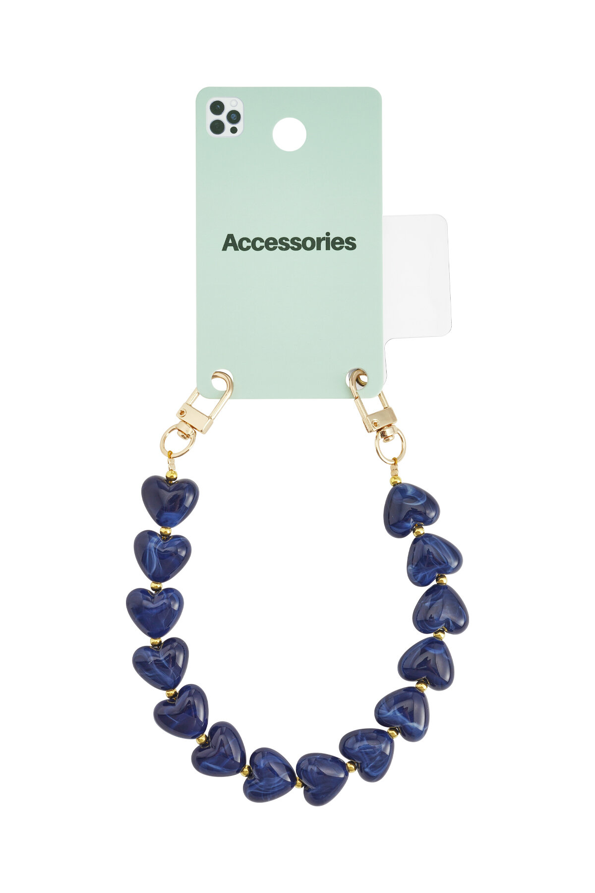 Telefoonsnoeren Hart Casual Acryl Dagelijkse Accessoires (Pak met plastic zak) Afbeelding5