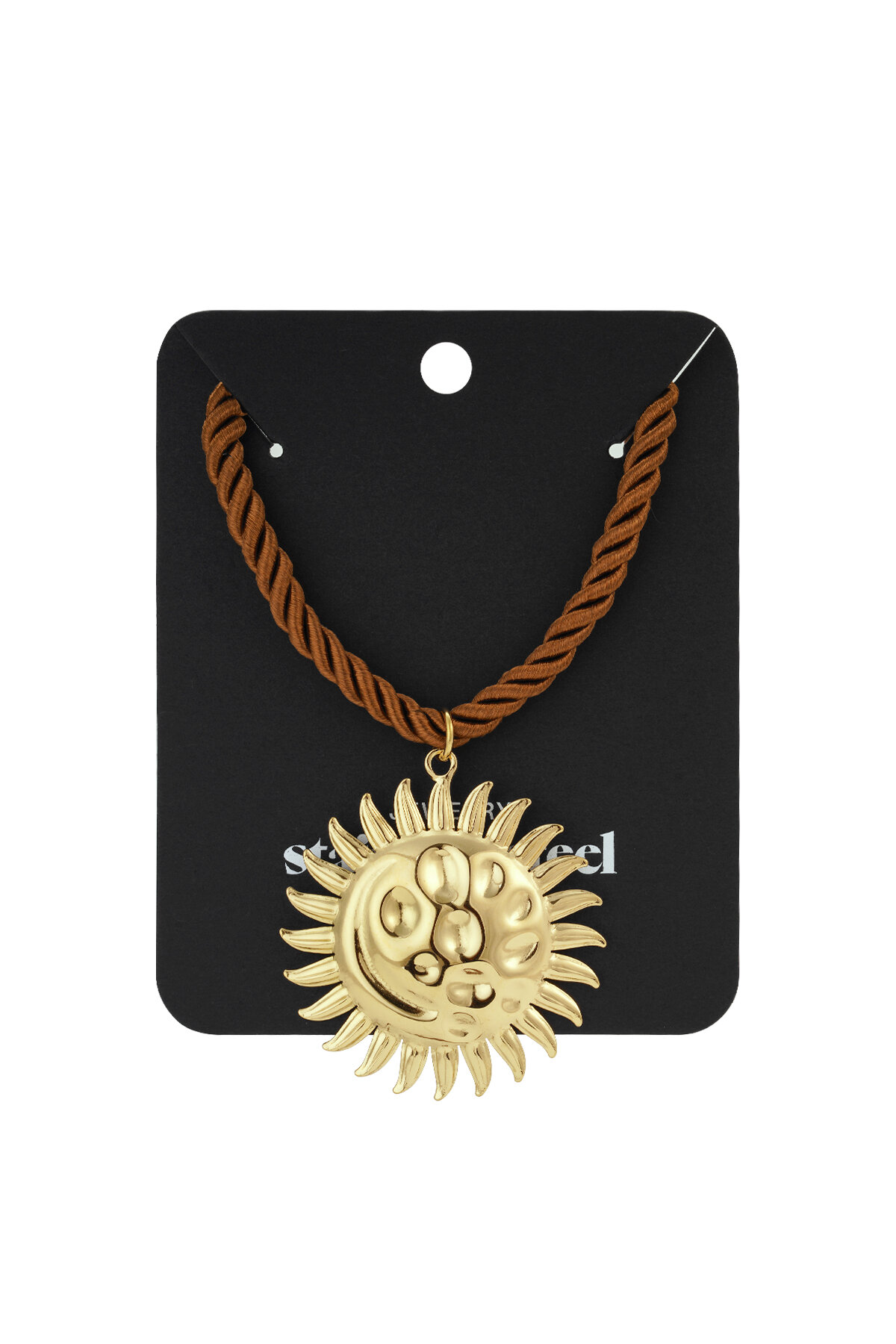 Polyester Pendant necklaces sun Casual Daily Simple Series Women's jewelry h5 Picture5