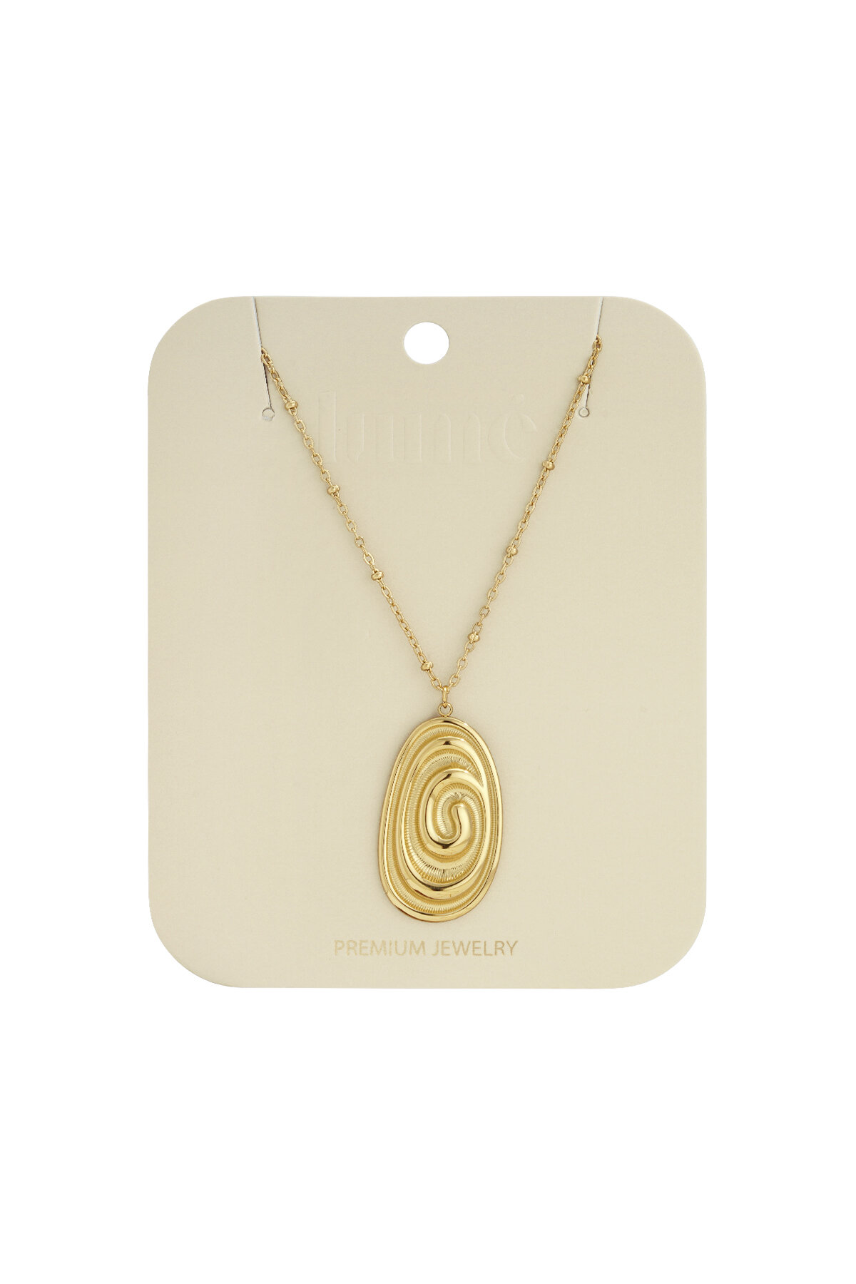 Stainless Steel Long Necklaces irregular shape Casual Daily Simple Series Women's jewelry Picture5