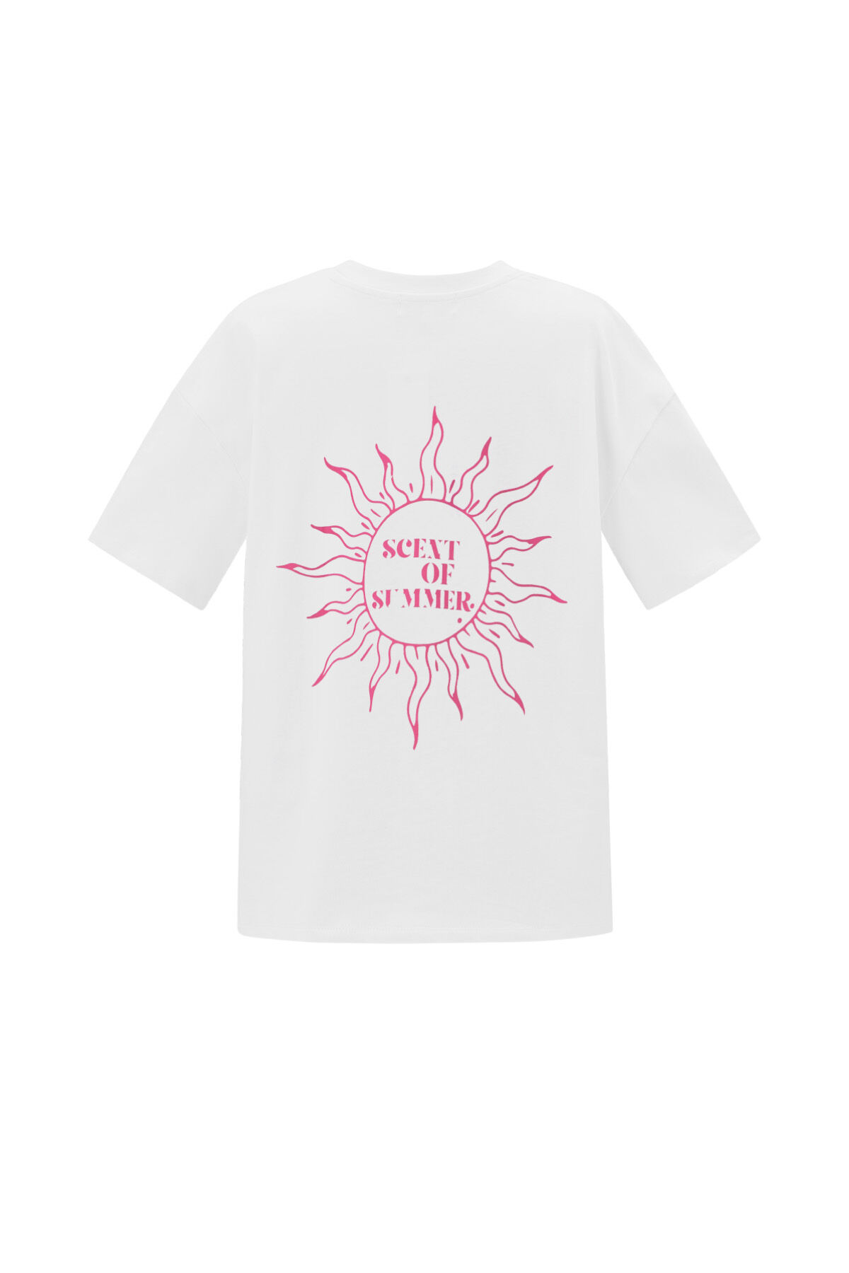Cotton Women's T-shirt Casual Letters Picture3