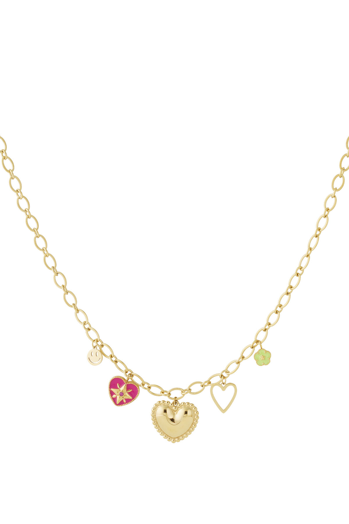 Stainless Steel Pendant necklaces Heart Casual Daily h5