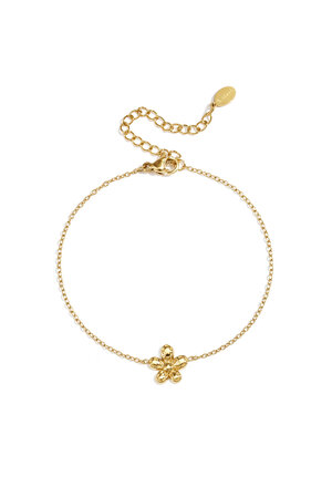 Bracelet with minimalist flower h5