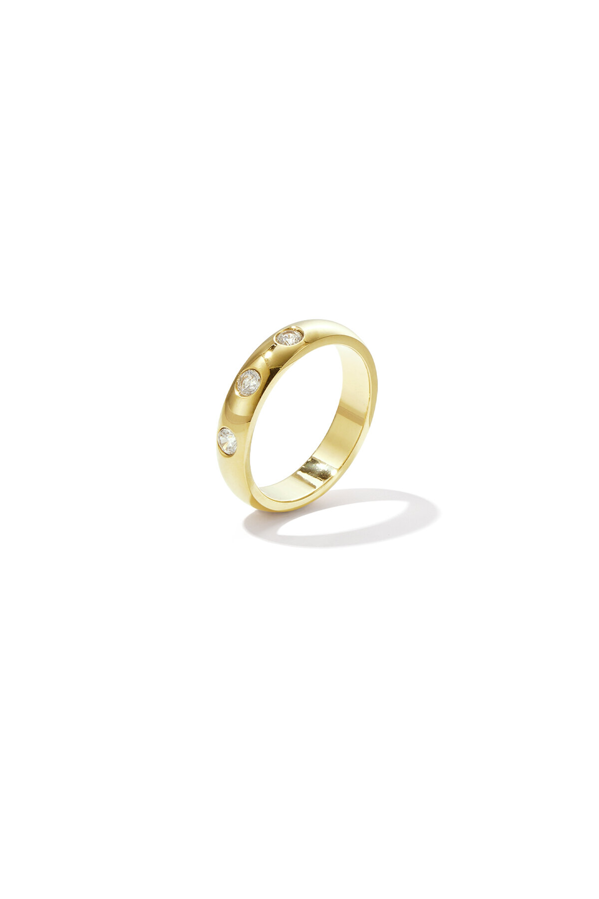 Statement ring with stones 