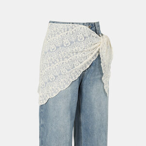 Elegant White Lace Women's Summer Scarves h5 Picture5
